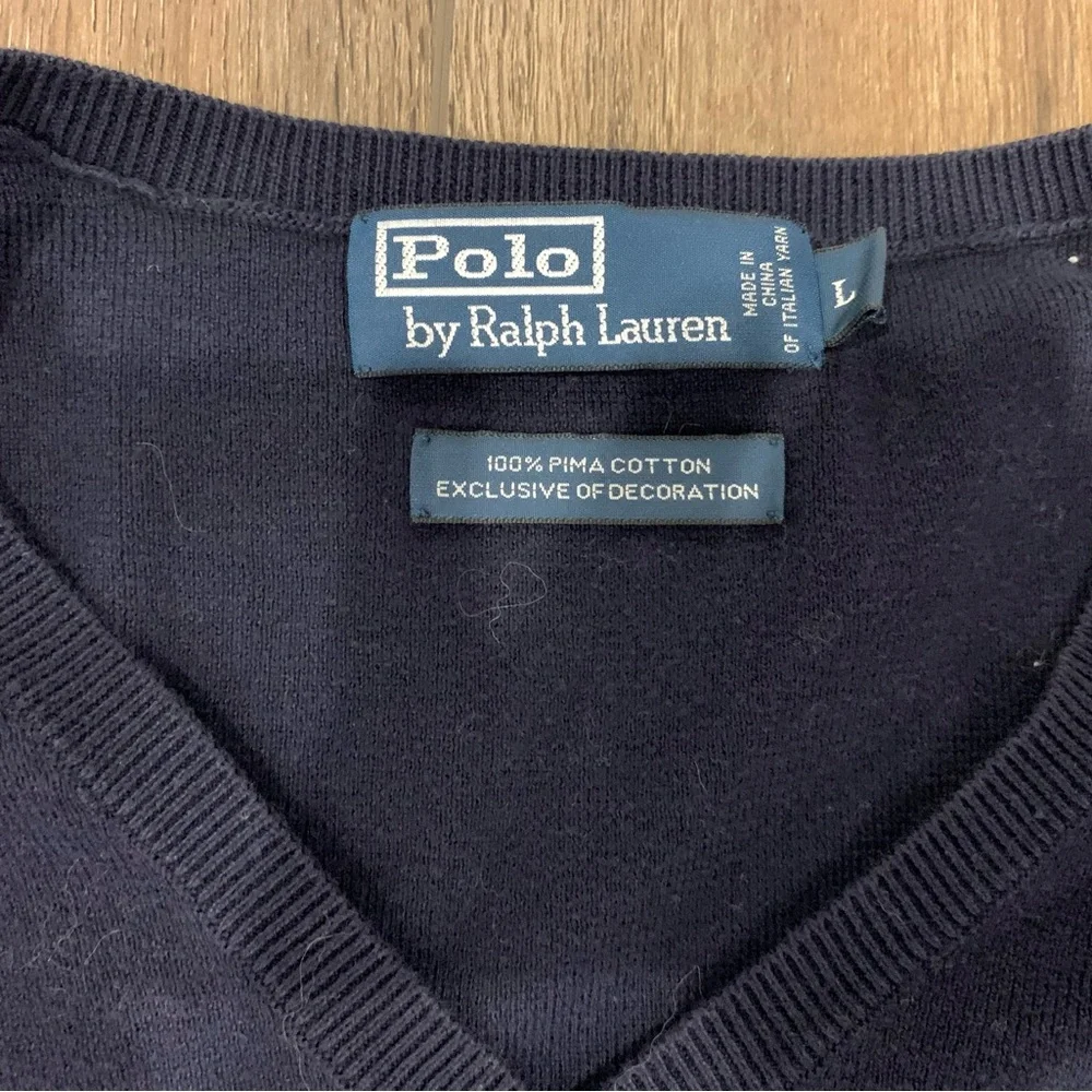 Polo by Ralph Lauren Men’s sweater vest Large - Picture 2 of 3